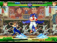 une photo d'Ã©cran de Street Fighter Alpha 3 sur Sony Playstation